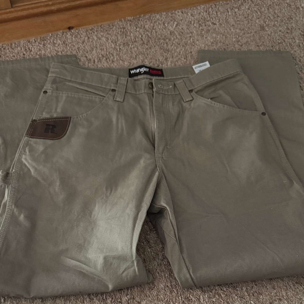 Wrangler Olive Utility Pants